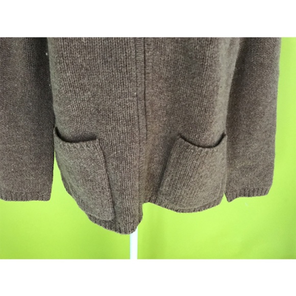 J. Crew Ribbed Collar Pure Wool Knit Sweater M - Picture 7 of 8